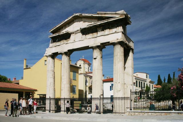 Athens - Gate of Athena Archegetis